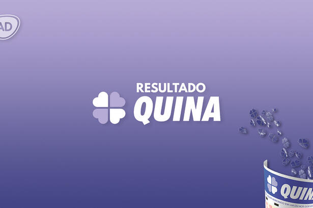 Logo do resultado da Quina
