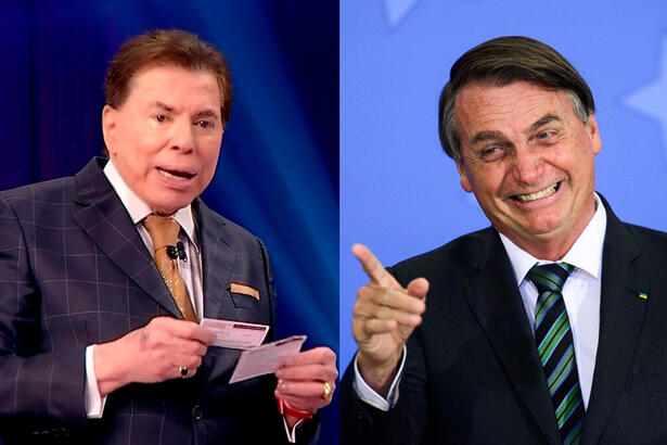 Silvio Santos no Roda e Roda deste domingo 27/07/2021 e Jair Bolsonaro