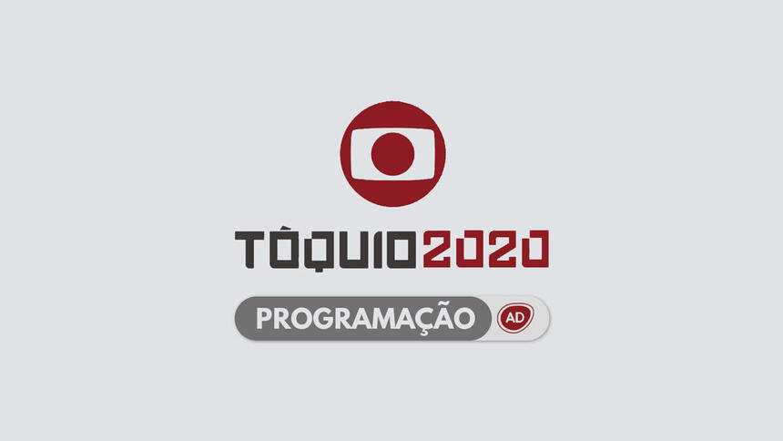 Logo das olimpíadas de Tóquio 2020 na Globo