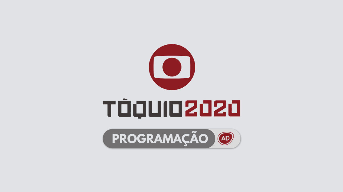 Logo das olimpíadas de Tóquio 2020 na Globo