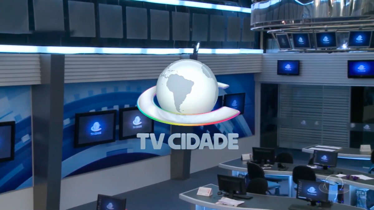 Logo da TV Cidade Fortaleza, afiliada da Record TV no estado do Ceará
