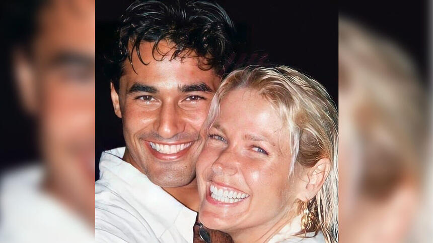 Luciano Szafir e Xuxa Meneghel