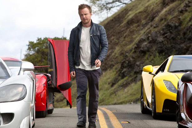 Trecho do filme Need For Speed: O Filme, exibido pela TV Globo no Domingo Maior