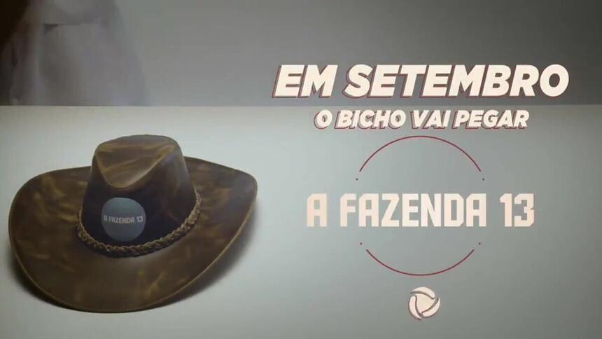 Tá chegando a hora! Começou a contagem regressiva para mais uma temporada de A Fazenda. Rodrigo Carelli diretor de núcleo de reality show da Record TV divulgou na sua rede social a primeira chamada de A Fazenda 13, que foi ao ar no último sábado (21). "O bicho vai pegar é em breve", escreveu o diretor.