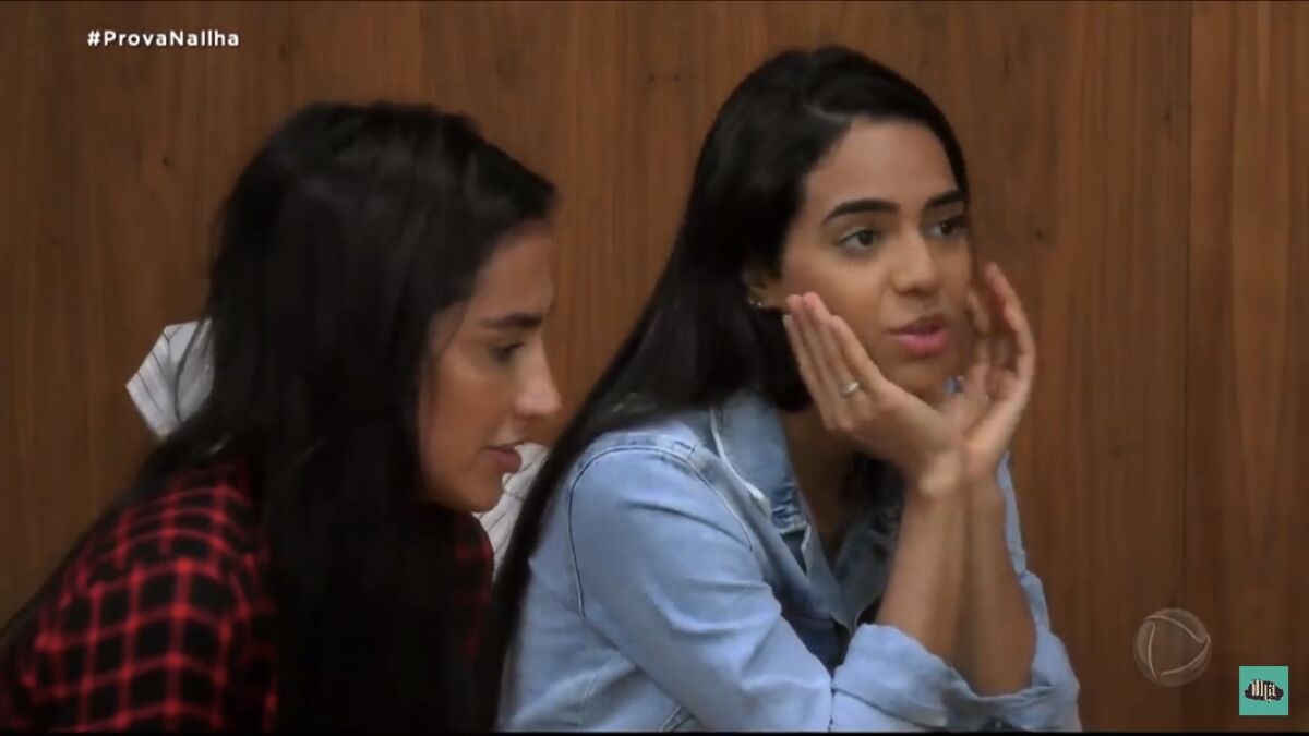 Any e Mirella no episódio desta segunda-feira do Ilha Record (23) planejaram separar Pyong e Antonela da Prova em Equipes. As duas que são comandantes após vencer o Desafio de Sobrevivência querem indicar os dois para a prova de eliminação.