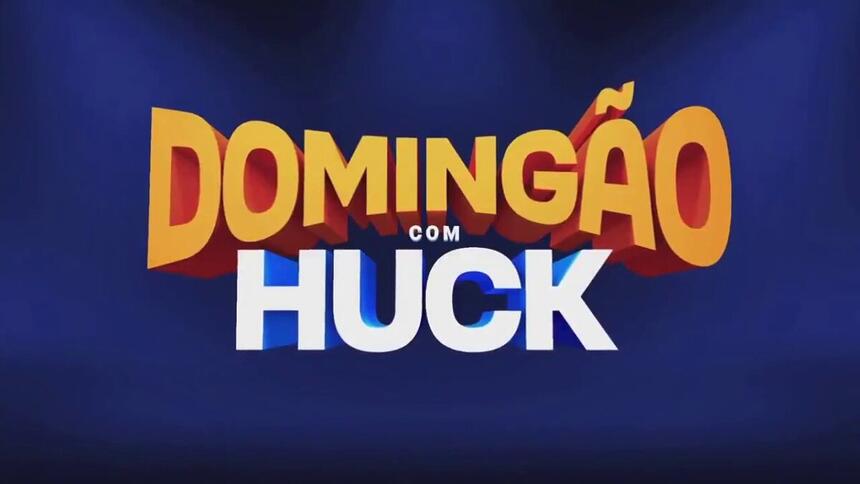 Logo do programa Domingão com Huck