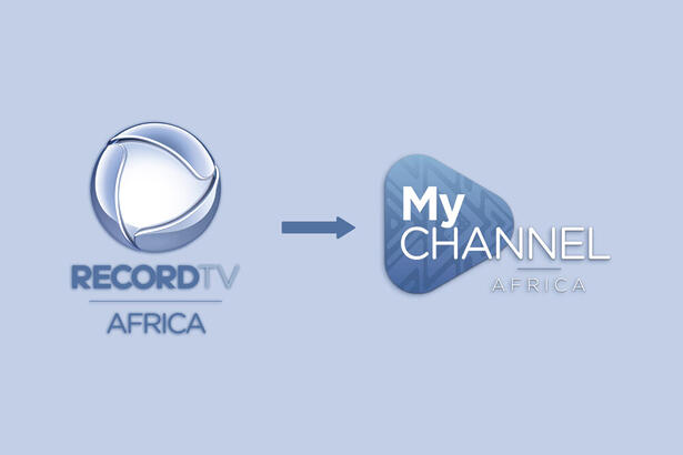 Logo da Record TV Africa e My Channel