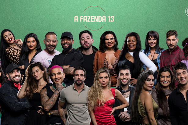 Todos os 21 participantes de A Fazenda 13