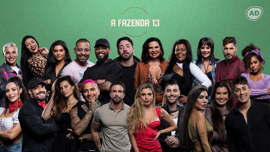 Todos os 21 participantes de A Fazenda 13