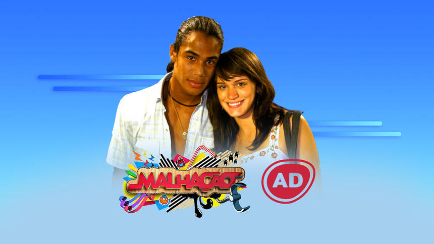 Protagonistas da novela Malhação 2009 na arte de divulgação do resumo semanal