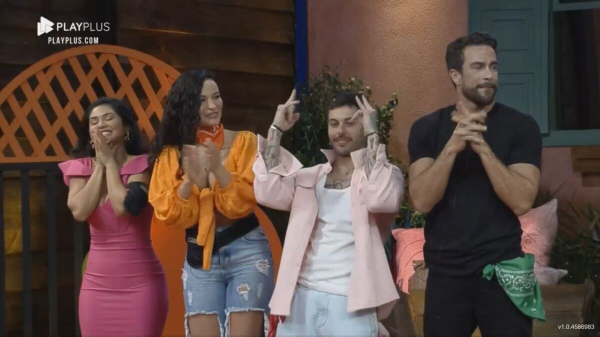 Mileide Mihaile, Aline Mineiro, Gui Araújo e Eramos Viana