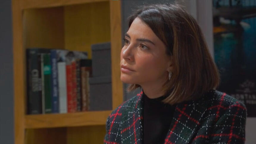 Carolina Carvalho na novela A Serra da SIC em Portugal