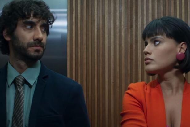 Gabriel Godoy e Letícia Lima em cena da série 'Desjuntados' da Amazon Prime Video