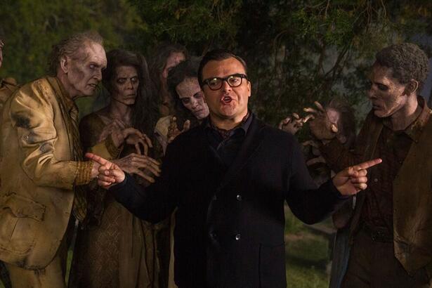 Trecho do filme Goosebumps - Monstros e Arrepios, exibido pela TV Globo na Temperatura Maxima