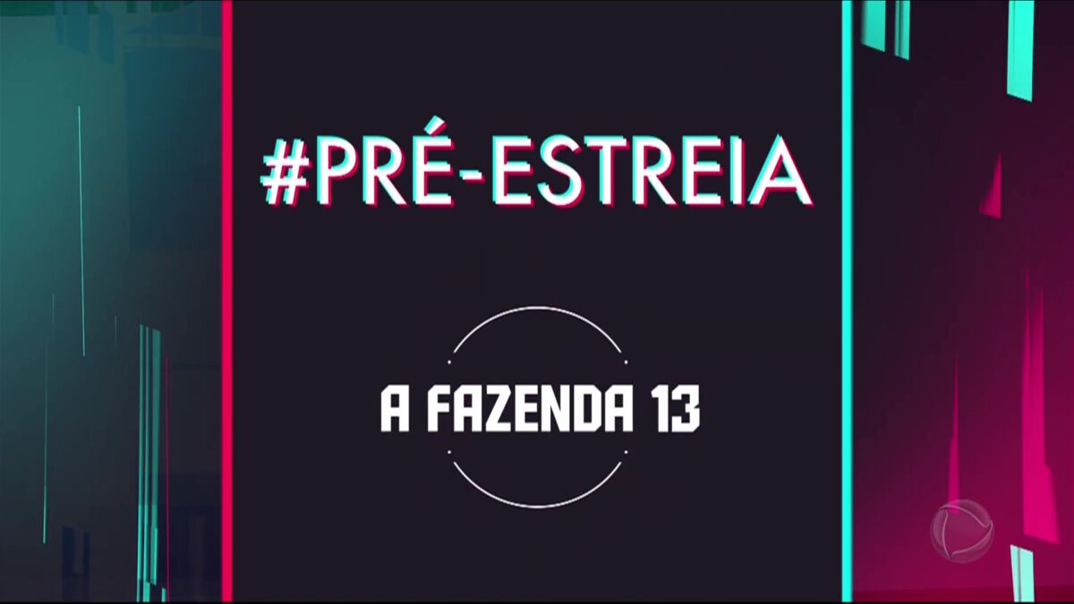 Logo da pré-estreia de A Fazenda 13