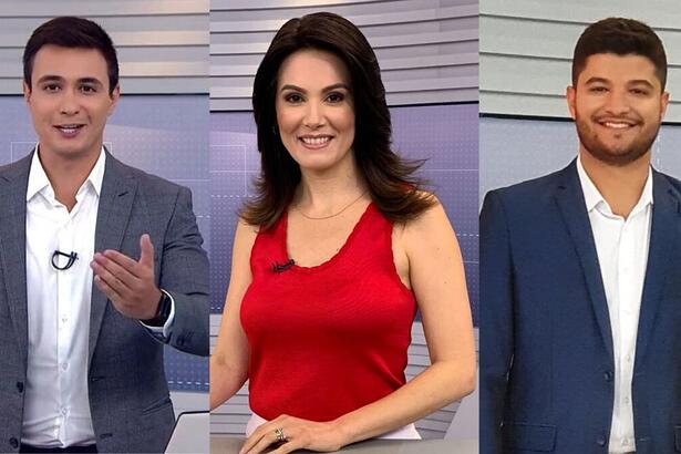 Sergio Marques, Liliana Junger e Carlos Eduardo Alvim em uma montagem