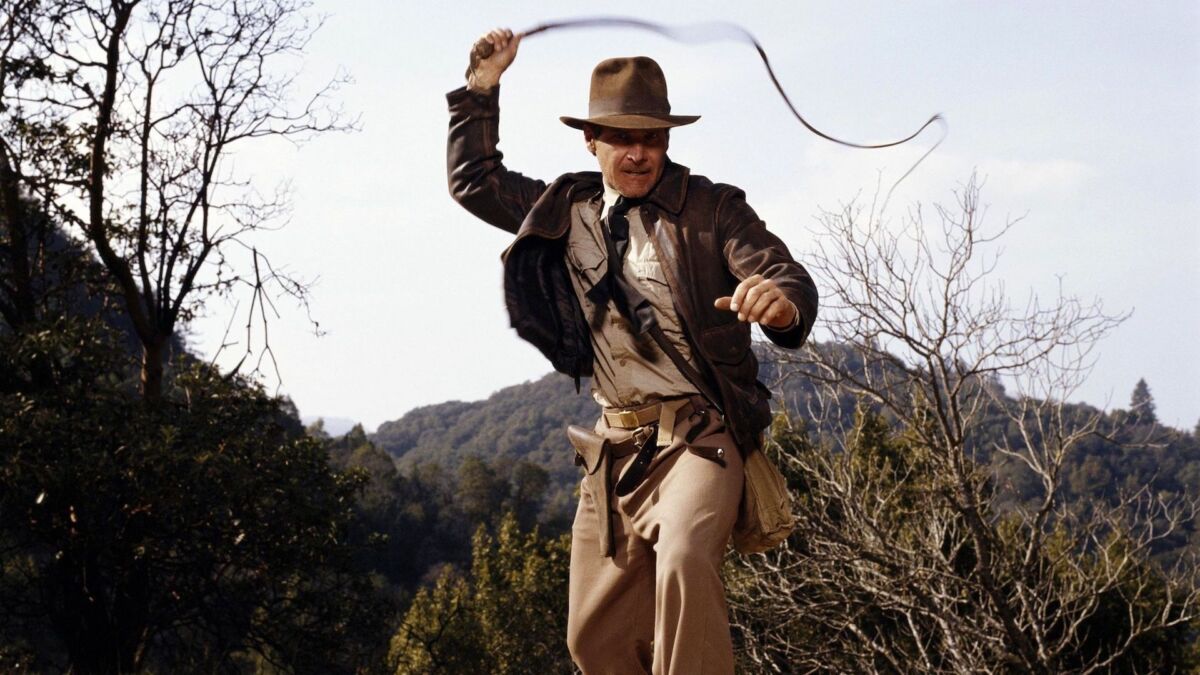 Trecho do filme Indiana Jones e Os Caçadores da Arca Perdida, exibido pela TV Globo na Sessão da Tarde