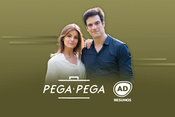 Divulgação do resumo semanal da novela Pega Pega, exibida na TV Globo