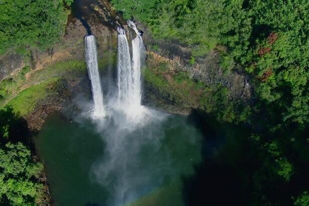 Cachoeira presente a edição do Globo Repórter no Havaí e em Madagascar