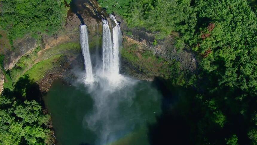 Cachoeira presente a edição do Globo Repórter no Havaí e em Madagascar