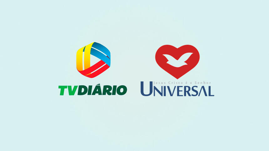 Logos TV Diário e Igreja Universal