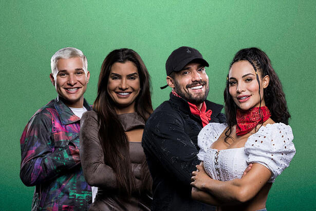 MC Gui, Marina Ferrari, Bil Araújo e Aline Mineiro