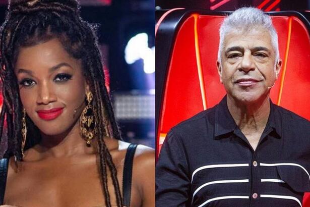 IZA e Lulu Santos no The Voice Brasil