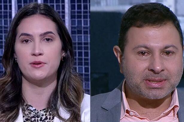 Mariana Spinelli e Mário Marra em uma montagem