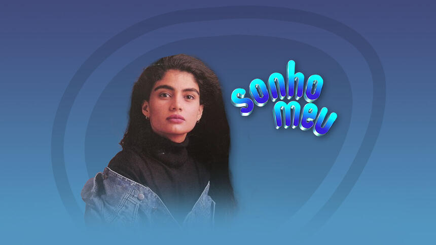 Logo do resumo diário da novela Sonho Meu no canal Viva