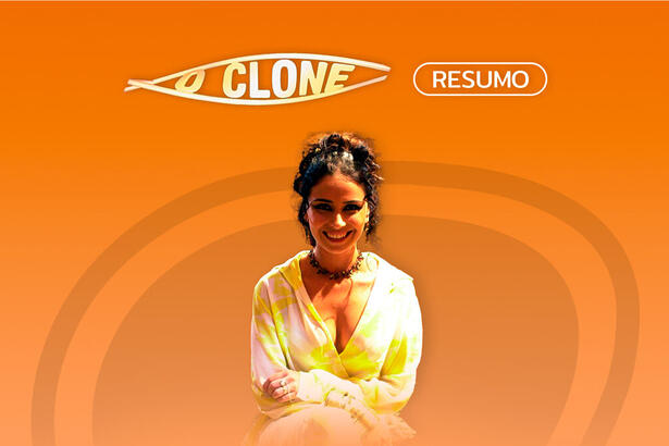 Logo do resumo semanal de O Clone