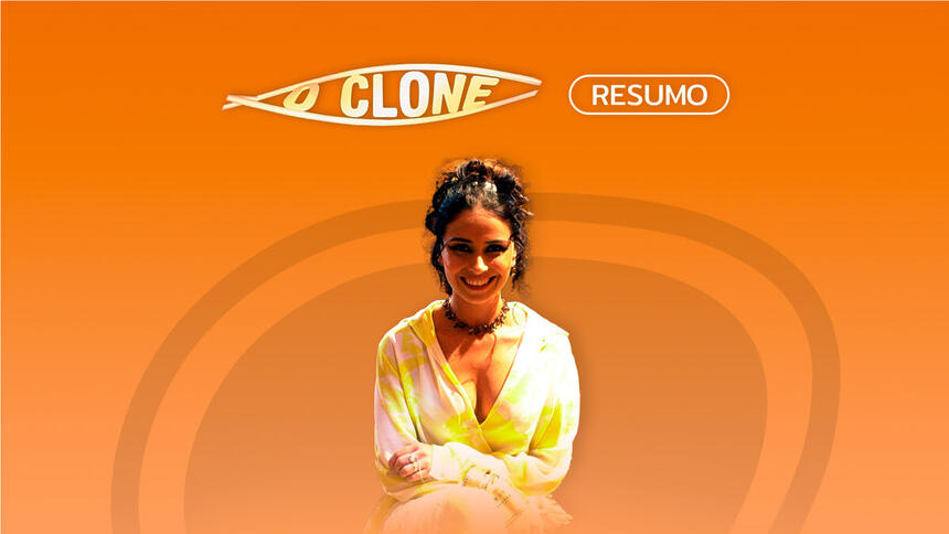 Logo do resumo semanal de O Clone