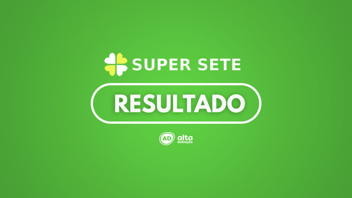 Logo do resultado do Super Sete da Caixa