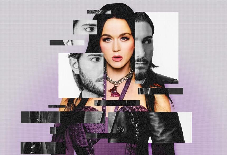 Katy Perry e Alesso na capa do single When I’m Gone