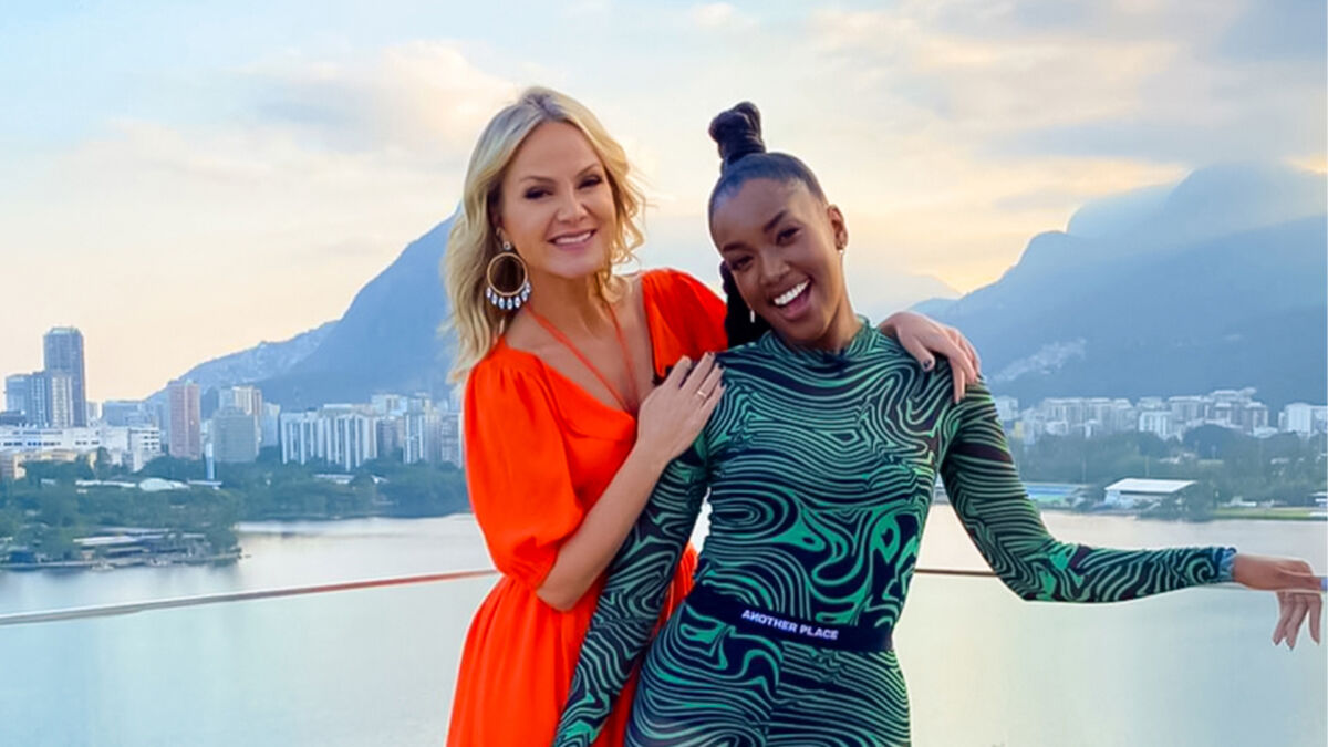 Eliana e Iza no Rio de Janeiro