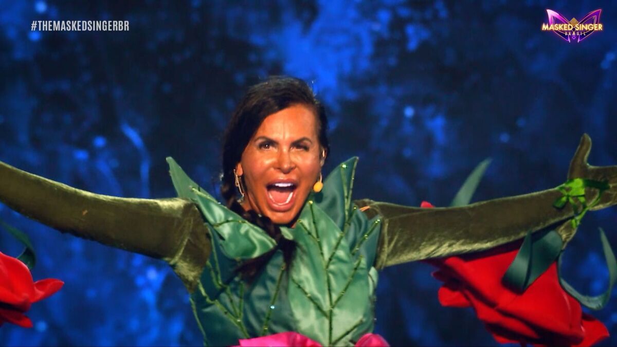 Gretchen revelada no The Masked Singer Brasil