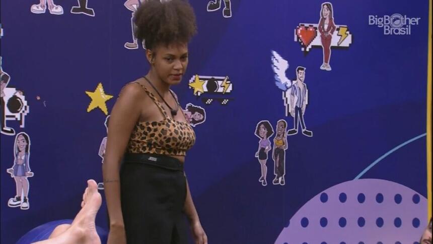 Jessilane na academia do BBB 22.