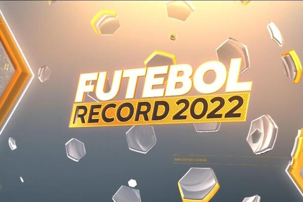 Logo das transmissões de futebol da Record TV em 2022