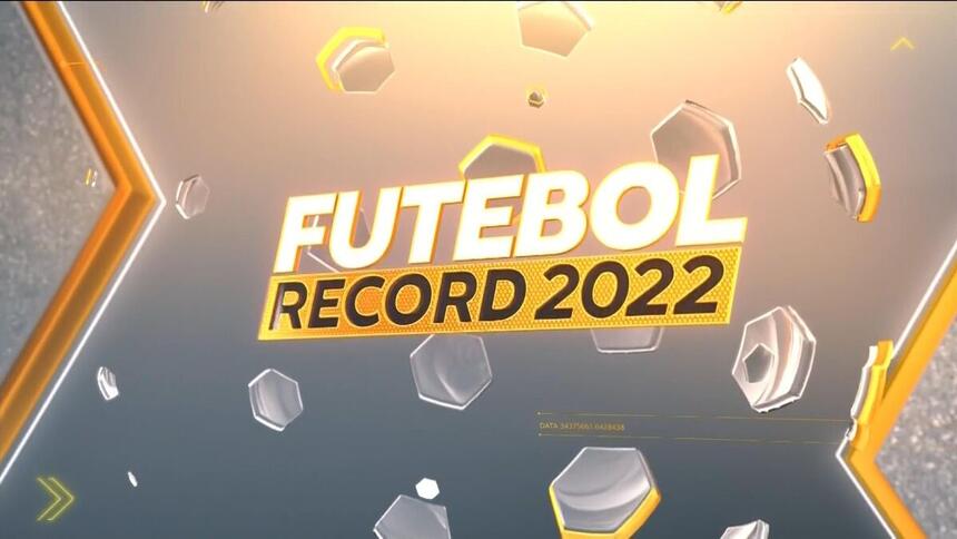 Logo das transmissões de futebol da Record TV em 2022