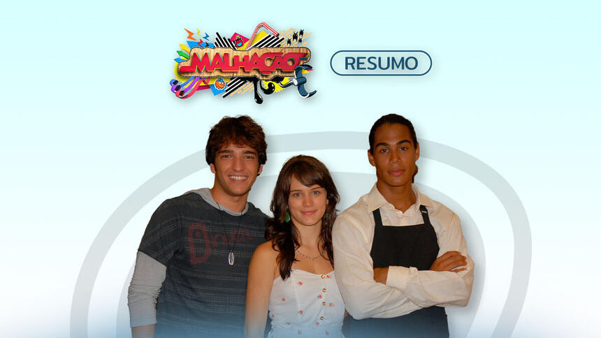 Logo do resumo diário da novela Malhação 2009, exibida no Canal Viva