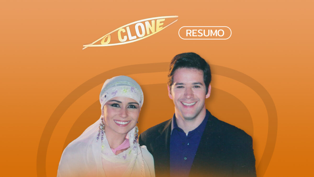 Logo do resumo diário da novela O Clone