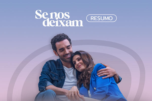 Logo do resumo diário da novela Se Nos Deixam