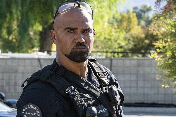 Shemar Moore em cena de S.W.A.T.