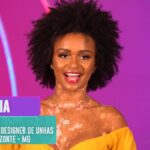 Natália na chamada do BBB 22