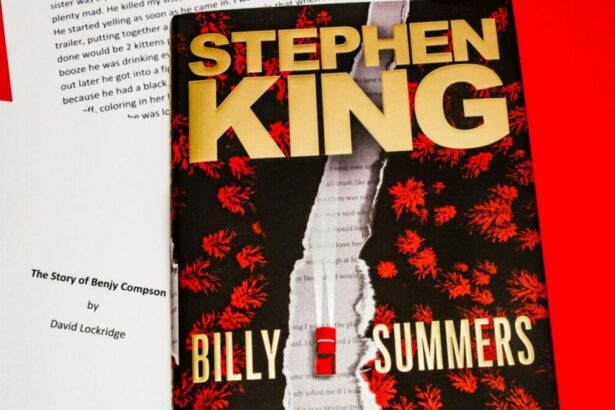 Capa do livro Billy Summers de Stephen King