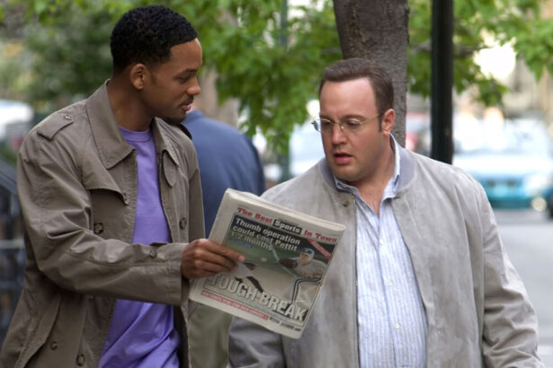 Will Smith e Kevin James em trecho do filme Hitch - Conselheiro Amoroso