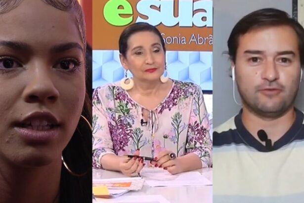 Maria no confessionário. Sônia Abrão e Alessandro Lo-Bianco no A Tarde é Sua da RedeTV!