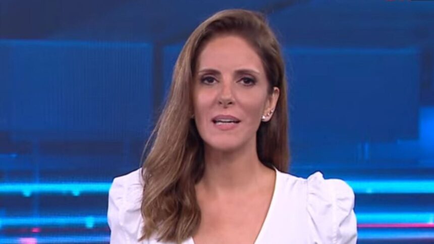 Monalisa Perrone no ar pela CNN Brasil