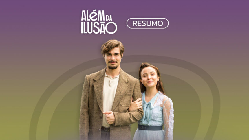 Logo do resumo diário da novela Além da Ilusão