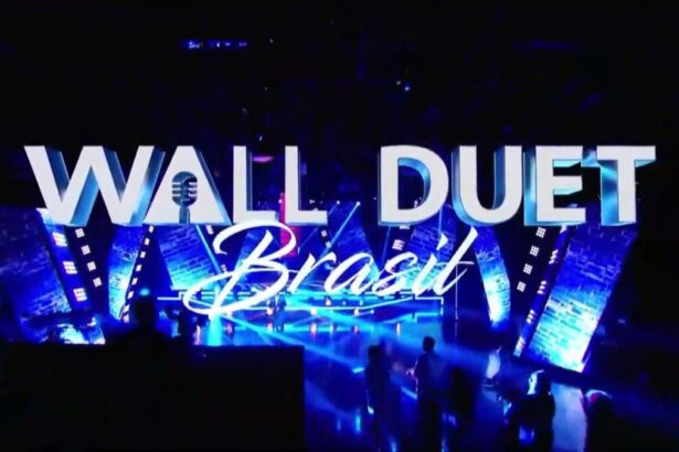 Logo do quadro Wall Duet Brasil, exibido pelo Programa do Ratinho no SBT