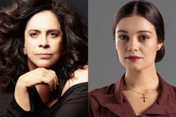 Gal Costa e Sophie Charlotte em uma montagem